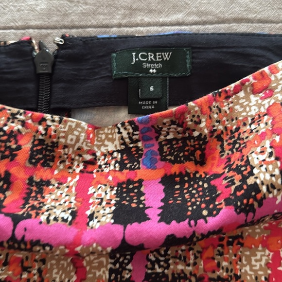 J. Crew Pink and Red Plaid Mini Skirt - Picture 2 of 3